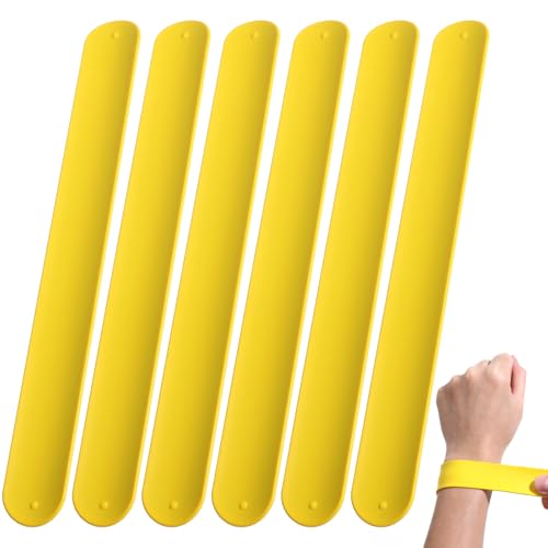 Silikon-Armbänder, Gelb, 10 Stück, mit Farbvariation, ideal für Partygeschenke, zum Spielen für Kinder und den täglichen Gebrauch, Silikon-Armbänder, Gelb, 10 Stück Silikon-Armbänder, Gelb, 10 Stück, mit Farbvariation, ideal für Partygeschenke, zum Spielen für Kinder und den täglichen Gebrauch, Silikon-Armbänder, Gelb, 10 Stück von Niltracy