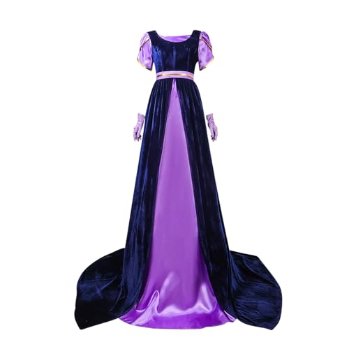 Ninedayx Renaissance Kleid, Halloween Kleid, Kostüme für Frauen, Maskenball des Rokokospalastes, Vampir Kostüm für Damen, Mittelalter Kostüm für Damen, viktorianisches Kleid, langes Kleid von Ninedayx