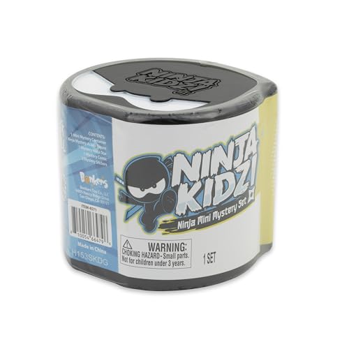 Ninja kidz Mini Mystery Set - Brand NewMini Mystery Set mit 5 spannenden Spielzeugen zum Entdecken im Inneren, offizielles Lizenzprodukt von Ninja kidz