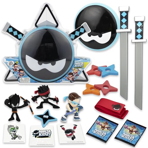 Ninja Kidz Mystery Warrior Pack with 18 Exciting Toys von Ninja kidz