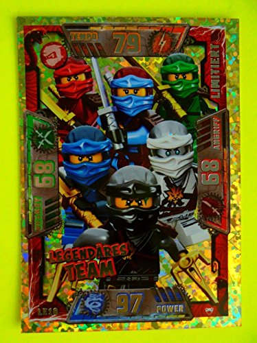 Lego Ninjago Serie 2 Trading Card Game - LE10 Legendäres Team - Limitierte Auflage von VWPEYY