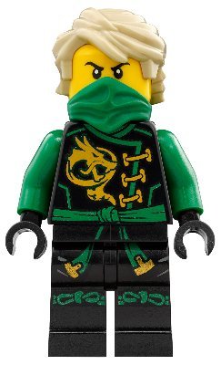 LEGO Ninjago Minifigur Lloyd Skybound, Haare (70593) von Ninjago