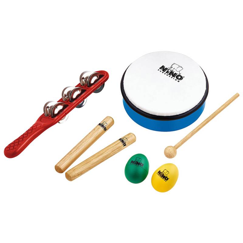 Nino Small 7 Pcs. Percussion Set 3 Percussionset von Nino