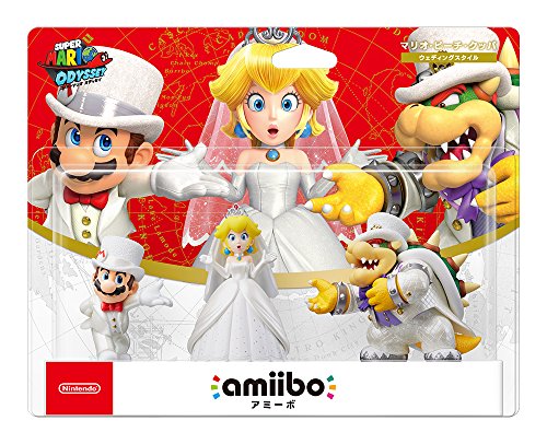 Amiibo Triple Wedding Set (Mario/Peach/Koopa, ver. Japan Import, Super Mario Series) [Video Game] von Nintendo