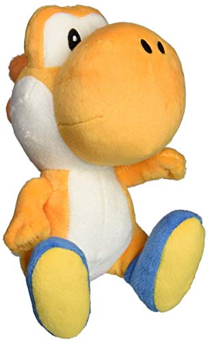 New 15cm Orange Yoshi (1390) Nintendo Usa Super Mario Little Buddy Stuffed Plush von Nintendo