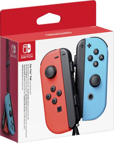 Nintendo 2x Joy-Con Gamepad Switch Neonrot, Neonblau von Nintendo