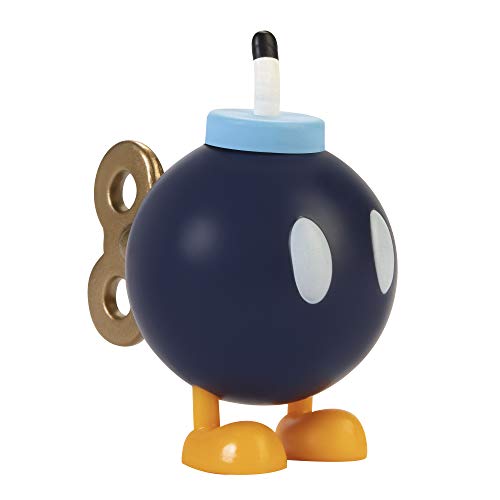 Nintendo - Jakks Nintendo Limited Articulation - Bob-Omb - Wave 26-6 cm Figur, 405424 von Nintendo