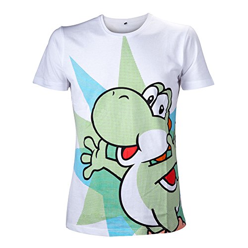 Nintendo - Maat L - Yoshi T-Shirt (Wit) von Nintendo