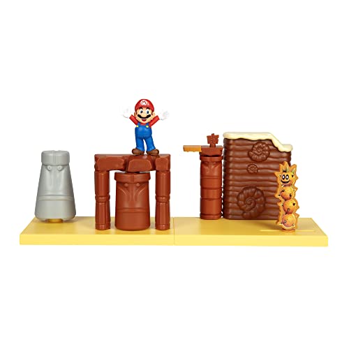 Nintendo Wüsenlad-Spielset mit 6 cm großer Mario-Actionfigur, perfekt zum Spielen und Ausstellen, Super Mario-Spielzeug für Kinder und Sammler, ab 3 Jahren Nintendo Wüsenlad-Spielset mit 6 cm großer Mario-Actionfigur, perfekt zum Spielen und Ausstellen, Super Mario-Spielzeug für Kinder und Sammler, ab 3 Jahren von Nintendo