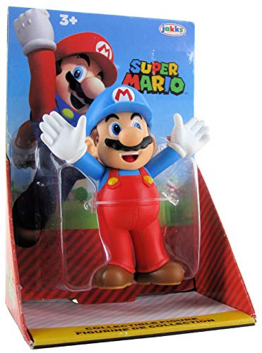 Nintendo Super Mario Sammelfigur, 6,4 cm, Ice Mario (wellend) von Nintendo