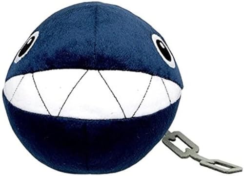 Nintendo Super Mario All Star Collection Chain Chomp 5-Inch Plush von Nintendo