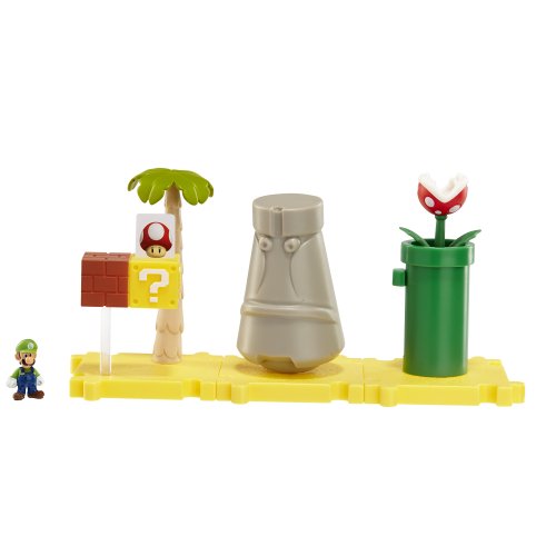 Super Mario Bros U Micro Land Spielset Layer Cake Desert und Luigi von World of Nintendo