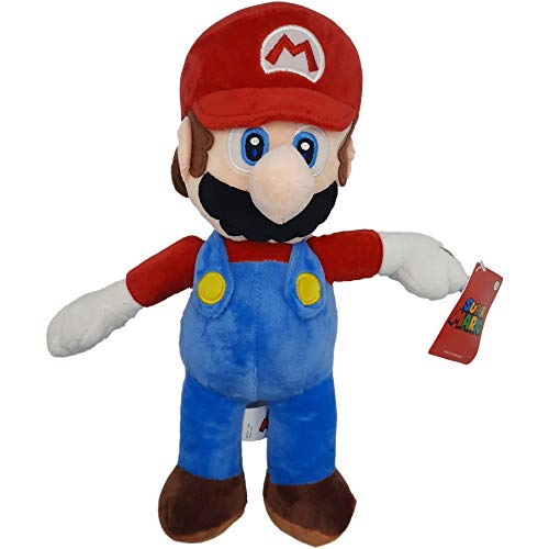 Super Mario-Kong-Luigi-Toad-Yoshi,Plush,Soft Toys,5 Characters Available! (Super Mario :35cm) von Nintendo