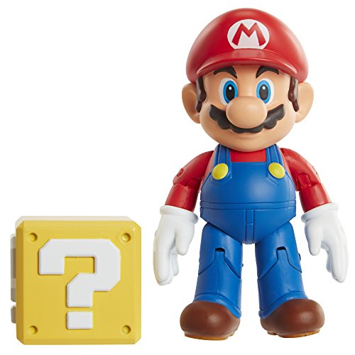 World of Nintendo Mario Actionfigur mit Münzbox, 10,2 cm von Nintendo