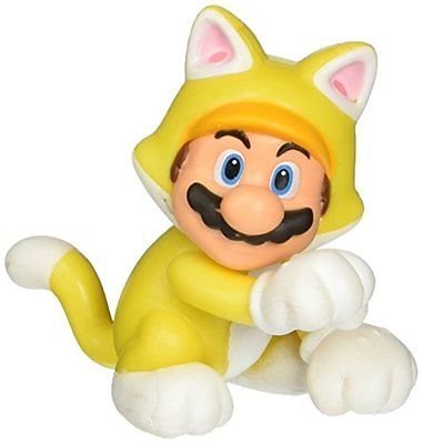 World of Nintendo Super Mario Cat Mario 2.5 Mini Figure by von Nintendo