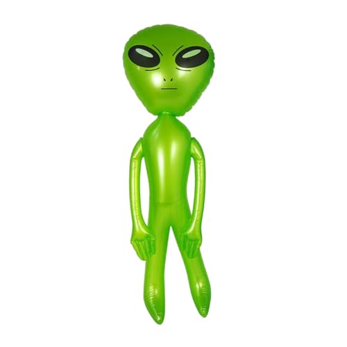 Nishiyuenyi Alien Spielzeug Zum Aufblasen für Kinder Und Erwachsene, Partyartikel, Foto Accessoires, Aufblasbare Figur für Bar, Grün von Nishiyuenyi