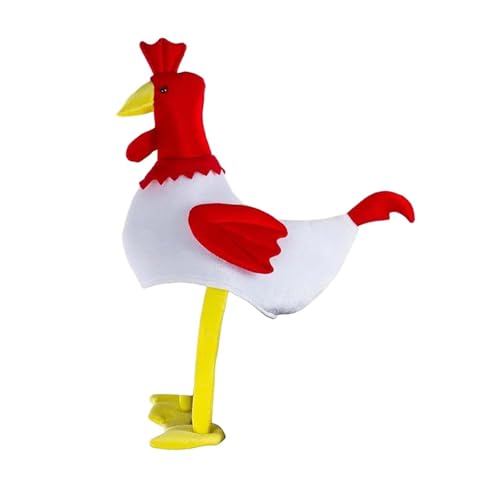 Nishiyuenyi Thanksgiving Truthahn Hut Kopfbedeckung für Cosplay Erwachsene Urlaub Party, Weißes Huhn Nishiyuenyi Thanksgiving Truthahn Hut Kopfbedeckung für Cosplay Erwachsene Urlaub Party, Weißes Huhn von Nishiyuenyi
