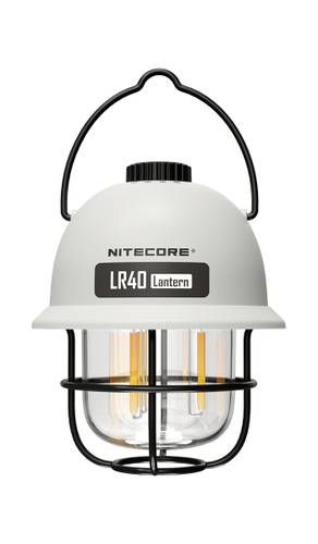 NiteCore NC-LR40-WEISS LR40 LED Camping-Laterne 100lm akkubetrieben 222g Weiß von Nitecore