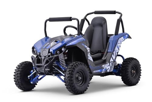 Nitro Motors Kinder E-UTV 1200W 48V Savana VX Sport 2, Farbe:Blau von Nitro Motors