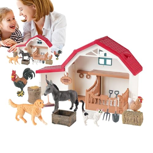 Barn Animal Toys – Kids Farm Animals Play Set – Lern- und Lernspielzeug, Outdoor-Spiel für Geburtstage, Ostern, Weihnachten Barn Animal Toys – Kids Farm Animals Play Set – Lern- und Lernspielzeug, Outdoor-Spiel für Geburtstage, Ostern, Weihnachten von Nixiara