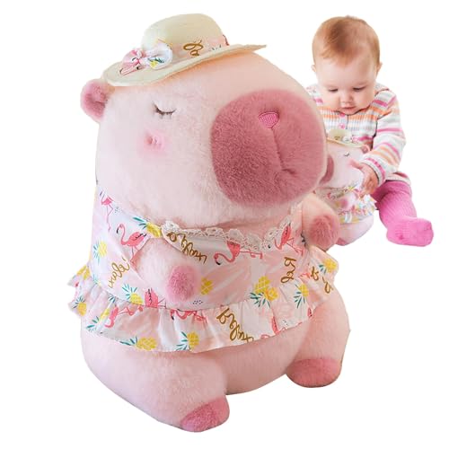 Nixiara Capybara Kissen – niedliches Tier Capybara, Soft Capybara realistisch | Capybara Guinea Pig Soft Birthday Toys, realistisch, weich, Spielzeit Capybara, Plüschtier für das Sofa Nixiara Capybara Kissen – niedliches Tier Capybara, Soft Capybara realistisch | Capybara Guinea Pig Soft Birthday Toys, realistisch, weich, Spielzeit Capybara, Plüschtier für das Sofa von Nixiara