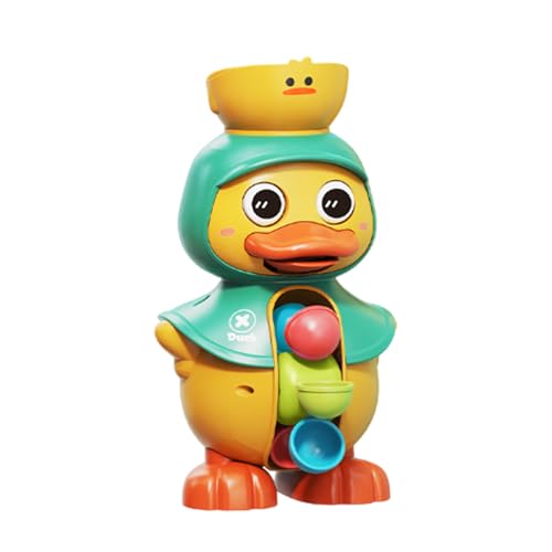 Nixiara Entenpool Spielzeug, Badespielzeug für Kleinkinder, für Badewanne mit drehbarem Wasserrad – Interaktives Duschwasserspielzeug mit starken Saugnäpfen für Nixiara Entenpool Spielzeug, Badespielzeug für Kleinkinder, für Badewanne mit drehbarem Wasserrad – Interaktives Duschwasserspielzeug mit starken Saugnäpfen für von Nixiara