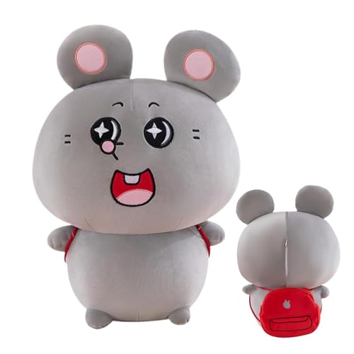 Nixiara Gefüllte Maus, Plüschmaus | Schöne Verzierung aus Plüschtier | Dekoration für niedliche und bequeme Mauspuppen, Affenspielzeug mit 3+ Nixiara Gefüllte Maus, Plüschmaus | Schöne Verzierung aus Plüschtier | Dekoration für niedliche und bequeme Mauspuppen, Affenspielzeug mit 3+ von Nixiara