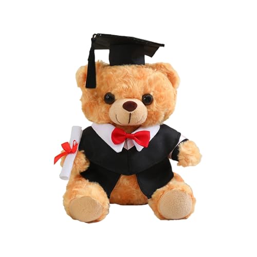 Nixiara Plüschbär Celebration 25 cm – Plüschtier mit Kochmütze und schwarzer Toge, Geschenkidee 2025 und Studenten Nixiara Plüschbär Celebration 25 cm – Plüschtier mit Kochmütze und schwarzer Toge, Geschenkidee 2025 und Studenten von Nixiara