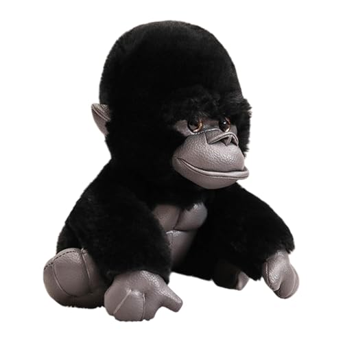 Nixiara Plüschtier, großes Plüschtier, Plüschtier, großer hyperrealistischer Affe, 7,87 Zoll | Gibbon Monkey Plüsch, Kuschelspielzeug, Tierkissen für Erwachsene, Nixiara Plüschtier, großes Plüschtier, Plüschtier, großer hyperrealistischer Affe, 7,87 Zoll | Gibbon Monkey Plüsch, Kuschelspielzeug, Tierkissen für Erwachsene, von Nixiara