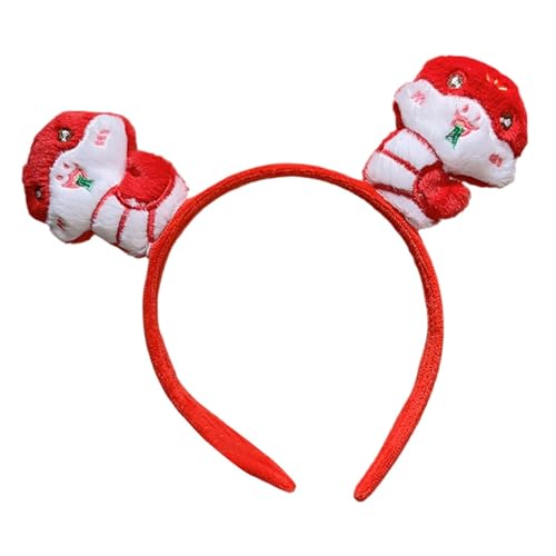 Nixiara Plüschtier Stirnband, Schlangenhelm, niedlich, doppeltes Plüschtier Stirnband, Plüsch-Kopfbedeckung für Frühlingsparty, Partyzubehör für Silvester Nixiara Plüschtier Stirnband, Schlangenhelm, niedlich, doppeltes Plüschtier Stirnband, Plüsch-Kopfbedeckung für Frühlingsparty, Partyzubehör für Silvester von Nixiara