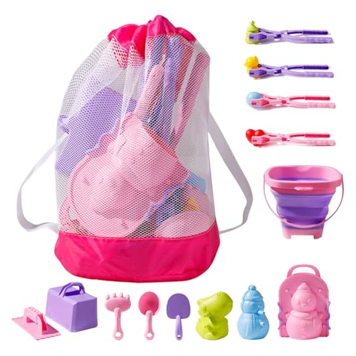 Nixiara Strandspielzeug-Set – Sandspielzeug für die Reise mit faltbarem Eimer und Netztasche | lustiges Outdoor-Spiel für ab 2 Jahren Sommer, Garten, Urlaub Nixiara Strandspielzeug-Set – Sandspielzeug für die Reise mit faltbarem Eimer und Netztasche | lustiges Outdoor-Spiel für ab 2 Jahren Sommer, Garten, Urlaub von Nixiara