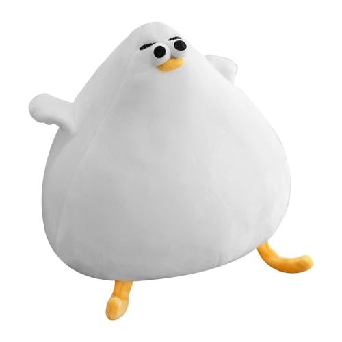 Plüschtier mit Vögeln – Cartoon Big Eyes Fat Bid Kissen | flauschiges Plüschtier für Mädchen und Jungen, Kuscheltier Plüschtier mit Vögeln – Cartoon Big Eyes Fat Bid Kissen | flauschiges Plüschtier für Mädchen und Jungen, Kuscheltier von Nixiara