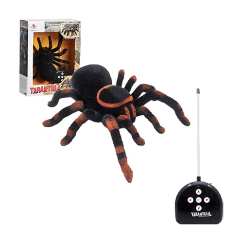 Spider Fernbedienung – elektrische Begegnung, kabelloser Vogelroboter | gruseliges Halloween-Spielzeug, bewegliche Spinne mit LED-Augen, um 360 ° drehbare Beine, RC wiederaufladbar von Nixiara