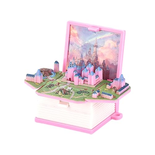 Fidget-Schlüsselanhänger – 3D-Schloss-Schlüsselanhänger-Spielzeug, Stereo-Fingerspitzenspielzeug für Kinder und Erwachsene | Lustiges Geschenk für Frauen, Männer und Kinder, -Buch von Nixieen