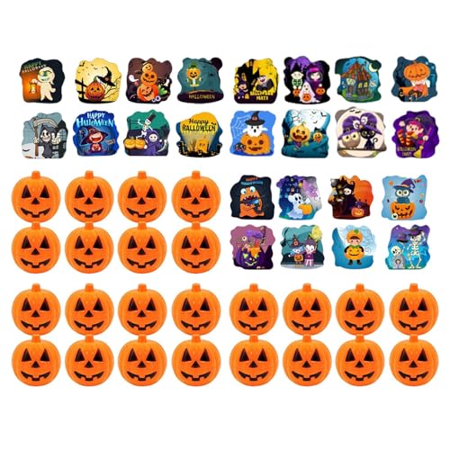 Halloween-Puzzle für Kinder, künstlerisches Puzzle-Paket, Geister, Kürbisse und Hexen, Lernspielzeug für Halloween, Entwicklungspuzzle für Dekoration und Spaß fa von Nixieen