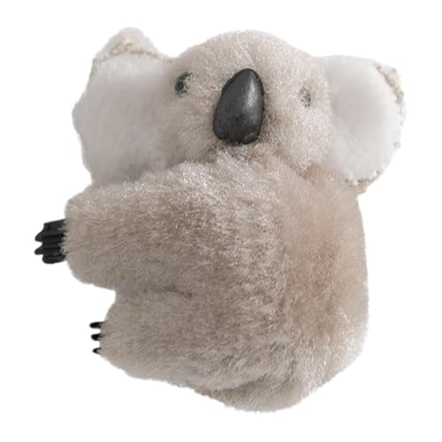 Kleiner Koala aus Plüsch, niedliches Plüschtier für Autos, Koala, Rucksack, Charm, Armaturenbrett-Dekoration, niedlicher Koala-Plüschtier für die Innendekoration des Autos von Nixieen