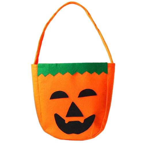 Nixieen Halloween-Tasche – Sack zum Sammeln von Süßigkeiten, Party-Dekoration | Trick-or-Treat-Rucksack, lustige Süßigkeitentasche, Kinder-Halloween-Sack, gruseliger Rucksack von Nixieen