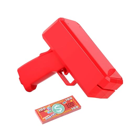 Papierspielspray, Geldkanone | Geldmaschine lässt es regnen Spielzeug-Shooter | Handheld-Geldkanone, Geldscheinspray für eine atemberaubende Party, gefälschtes Geldscheinspender-Shooter-Spielzeug von Nixieen