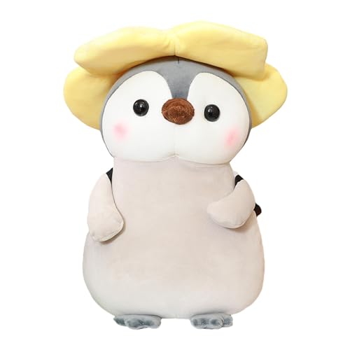 Pinguin-Plüschtier, Plüsch-Pinguin, niedliches Pinguin-Plüschkissen, weiches Plüschtier, gefüllt, 22,9 cm, für Erwachsene, Kinder und M von Nixieen