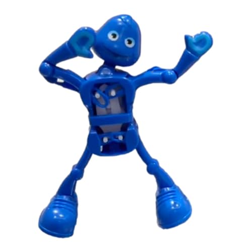 Spring Wind Up Dancing Robot Toy – Tragbarer Roboter, der geht und Tanzt, ideal für Kinder | Lustiges Spielzeug mit Aufziehmechanismus, interaktiven Spaß von Nixieen