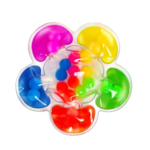 Farbsortierspielzeug, sensorisches Blumenspiel, pädagogisches Sortierspielzeug, Fidget-Blumen-Spiel für Kinder und Erwachsene, um Farben zu erkunden und Stress abzubauen von Nkmujil