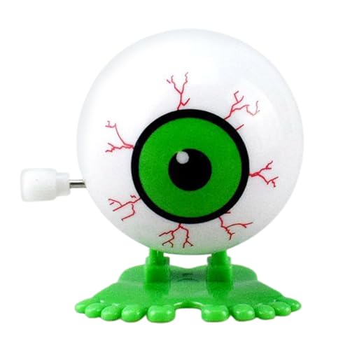 Interaktives Spielzeug Augapfel Kinder Springspielzeug Gruselige Halloween Dekoration Eye Novelty Desktop Horror Prop Walking Eyeball Dekoration Lustige Idee Miniatur Horror Spielzeug Verspielte von Nkmujil