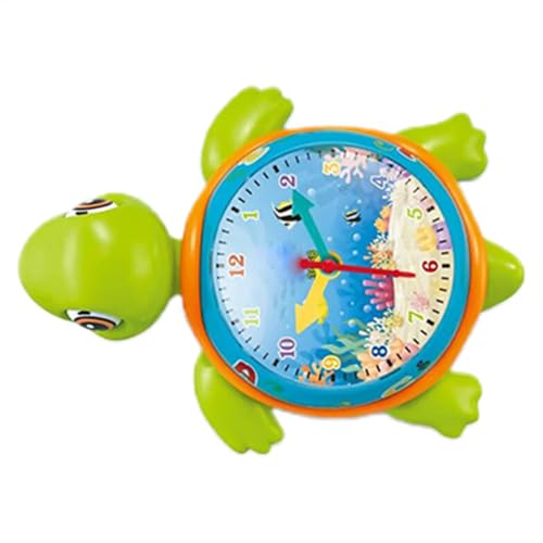 Nkmujil Musical Turtle Toy | Light Up Turtle Clock Toy | Time Learning Turtle Toy | Crawling Turtle Musical Toy | Crawling Turtle Time Learning Toys for Boys and Girls, Light Up Musical Kids Toy von Nkmujil