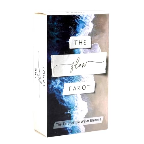 Nkmujil Oracle Tarotkarten, 78 Blatt Mysteriöses Tarot-Deck (10,5 × 7 × 3 cm), ansprechendes Brettspiel für Enthusiasten, Partyzubehör und unterhaltsame Wahrsagung von Nkmujil