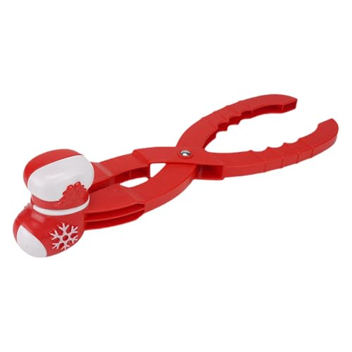 Nkmujil Schneeball Hersteller Clips für Kinder, Weihnachten Schneeball Hersteller Werkzeuge, Schnee Sandschimmel Clips, Outdoor-Schneeball Hersteller, 36 x 10 cm, / 14 x 10 cm, für Kinder Freunde von Nkmujil