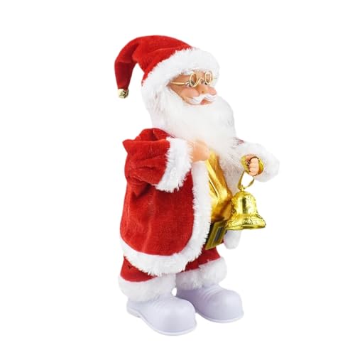 Nkmujil Twerking Santa Claus Plüsch, Tanzender Weihnachtsmann Puppe, Weihnachten Santa Figur, Santa Claus Gefüllte Plüschpuppe, Spaß Weihnachten Santa Plüschtier für Kinder und Festliche Wohnkultur von Nkmujil