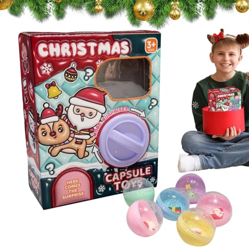 Vorgefüllte Ostern | Kinder Zufälliges Ei | Verkaufsautomaten Ei | Weihnachtsspielzeugspender, sicherer Süßigkeitenspender, wiederverwendbarer Süßigkeitenspender, Kinder Gashapon Maschine, Gashapon von Nkmujil