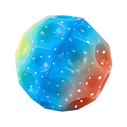 Weltraum Bälle Spielzeug | Springball Für Drinnen Und Draußen | Pop-springender Weltraum Ball Für Kinder, Vom Weltraum Inspirierter Sprungball, Anti-Schwerkraft-Weltraumball Sensorisches Spiel von Nkmujil