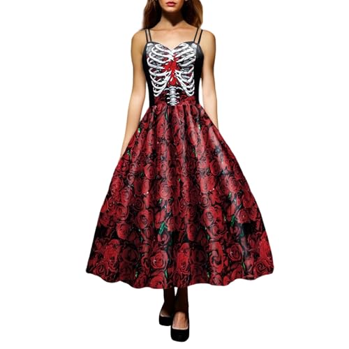 Nlaayong Halloween Kostüm Frauen Cosplay Ärmello Corpse Bride Kleid Mittelalter Damen Blutige Chearleader Kleidung Elfenkleid Zombie Fledermaus Vampir Hexen Medieval Dress Women Nlaayong Halloween Kostüm Frauen Cosplay Ärmello Corpse Bride Kleid Mittelalter Damen Blutige Chearleader Kleidung Elfenkleid Zombie Fledermaus Vampir Hexen Medieval Dress Women von Nlaayong
