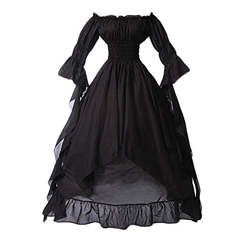 Nlaayong Viktorianisches Kleid Renaissance Kostüm Frauen Gothic Hexenkleid Mittelalterliches Hochzeitskleid Nlaayong Viktorianisches Kleid Renaissance Kostüm Frauen Gothic Hexenkleid Mittelalterliches Hochzeitskleid von Nlaayong